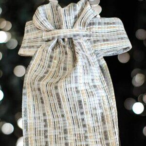 PRE-TIED EQUESTRIAN STOCK TIE ~ TAILORED IN 🇺🇸 - "CROWN COLLECTION" LTD. NWT